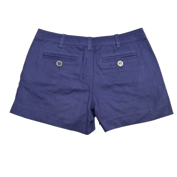 Marc by Marc Jacobs Shorts Preppy Purple Cotton Twee Nautical Size 6 Small - Picture 4 of 7
